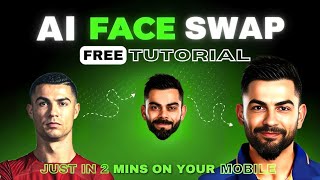 FACE SWAP AI  HOW TO MAKE FACE SWAPPING  ON MOBILE faceswapping deepfake ai [upl. by Learrsi479]