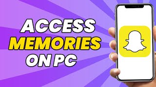 How To Access Snapchat Memories on PC 2023 [upl. by Nayb]