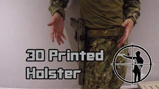 Mk23 3D Printed Holster  Double Tap Designs  Product Review [upl. by Tine860]