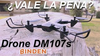 ¿ VALDRA LA PENA ESTE DRONE EN PLENO 2022 Drone Binden dm107s Review Completo [upl. by Olympium]