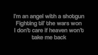 Angel With A Shotgun by The Cab Lyrics [upl. by Pasol417]