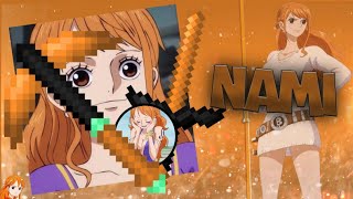 Nami MCBE PvP Texture Pack 121  100 FPS BOOST Best Mcpe PVP Pack ever one piece [upl. by Megan]