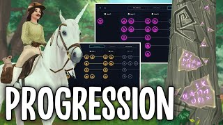 FULL HOLLOW WOODS DRUIDISM PROGRESSION GUIDE RUNE CARVING HORSES WISPS GARDEN POWDER FIREFLIES [upl. by Torey]