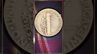 1931S Mercury Silver Dime coin currency money foryou us  coinage fyp silver usa tbt bts [upl. by Teerpnam]