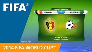 Belgium vs Algeria  Teams Announcement [upl. by Ellehcit]