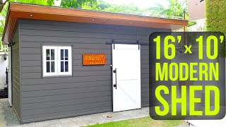 How To Build A Shed Start to Finish and How to TEAR DOWN a Shed [upl. by Maribeth]