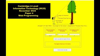 A Level IT 9626 November 2023 Paper 4  Web Programming [upl. by Damien16]