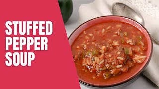 Stuffed Pepper Soup [upl. by O'Carroll]