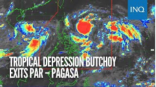 Tropical Depression Butchoy exits PAR – Pagasa [upl. by Dranyar267]