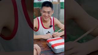 Guess the food blind box TikTok VideoEating Spicy Food and Funny Pranks Funny Mukbang [upl. by Yruj]