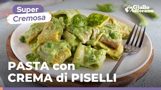 PASTA con CREMA DI PISELLI SEMPLICE e SUPER CREMOSA🌿😍 [upl. by Vitale303]