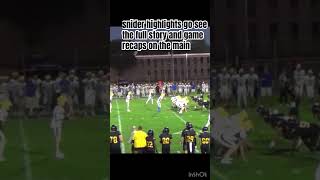 snider game recap football training grind subscribe viral trending fyp d1 [upl. by Sinclare]