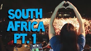 Steve Aoki In South Africa Pt 1  On the Road w Steve Aoki 106 [upl. by Fortna637]