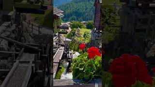 Village Life in Switzerland is a Bliss travel switzerlandvillage 4kvideo Subscribe [upl. by Goss]