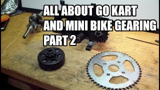 All about Mini Bike Coleman Ct200u and Go Kart Gearing Explained Part 2 [upl. by Erreip750]