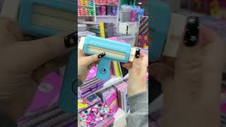 Corrugadora manual pero en celeste 💙💙 libreria corrugadora manualidades tiktok asmr [upl. by Bertha]