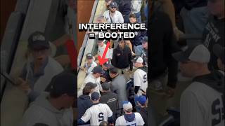 EJECTED Fan Interfering With Mookie Betts Escorted OUT of Yankee Stadium dodgers worldseries mlb [upl. by Elke]