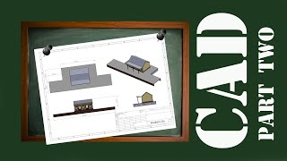 The CAD series for RailwayArchitectural models  Basic Line Work Part Two [upl. by Llyrehc]