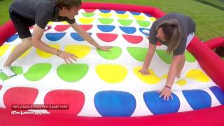 Inflatable Twister Game Hire  Fun Leisure UK [upl. by Naylor]