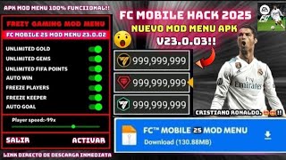 🤯FC MOBILE Mega APK MOD MENU 23104  UNLIMITED Money Y TIENDA GRATIS✅️  Mod menu 2025 FC MOBILE [upl. by Adiell630]