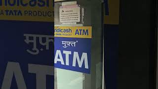 TATA INDICASH ATM LUCKNOW UTTAR PRADESH tata tatacommunications [upl. by Inga740]