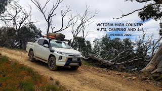 Camping Huts and 4x4 in the Victorian High Country Nov 2020 [upl. by Evad]