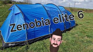 Hi Gear zenobia elite 6 man tent first look [upl. by Beera]