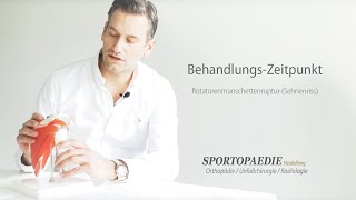 Sehnenriss  Wann ist eine BehandlungOperation sinnvoll  Dr med Michael Koch [upl. by Pega]