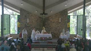 The Rosary and Mass from Blue Army Shrine of Our Lady of Fatima [upl. by Jordain774]