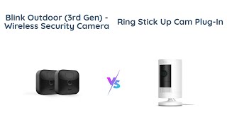 📷 Blink Outdoor vs Ring Stick Up Cam Which is Better for Home Security [upl. by Auroora308]