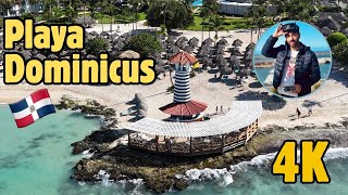 Playa Dominicus BAYAHIBE REPUBLICA DOMINICANA 🇩🇴 DRONE 4K [upl. by Natye]