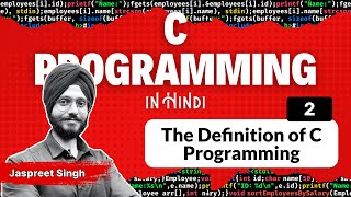 The Definition of C Programming  C Programming in Hindi [upl. by Nail]