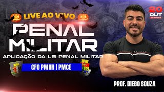 LEI PENAL MILITAR  CFO RR  PROF DIEGO SOUZA  2010 [upl. by Eimmelc]