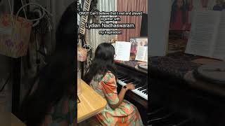 Playing piano with a prodigy my experience with Lydian Nadhaswaram [upl. by Nelly]