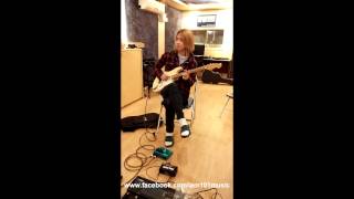 IamMusician Danocaster amp Big sky reverb 기타리스트 이준 [upl. by Eissirk]