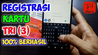 Cara registrasi kartu TRI [upl. by Thill]