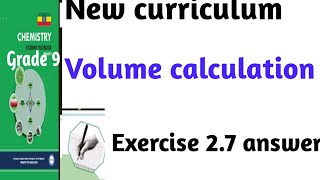 Grade 9 Chemistry unit two measurement and scientific method calculation on volume of phosphorus [upl. by Aisel]