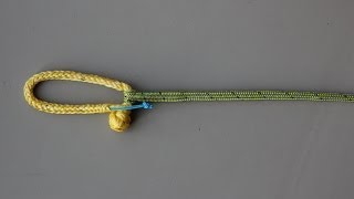 Splice an integrated softshackle on a rope [upl. by Naitsirk]