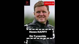 Eddie Howe HAPPY AT NEWCASTLE ⚽️ premierleague newcastleunited [upl. by Cardew56]