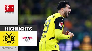 BVB is BACK  Borussia Dortmund  RB Leipzig 21  Highlights  Matchday 9 – Bundesliga 202425 [upl. by Assirrem]