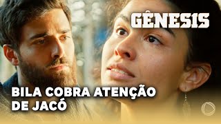 NOVELA GÊNESIS Bila cobra atenção de Jacó e dá em cima dele [upl. by Yzzo90]