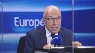 Beauvau de la sécurité  Ciotti dénonce le discours quotpartiel et incompletquot de Macron [upl. by Ieso]