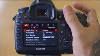 DSLR for Beginners  How to Set Your Camera Up to Shoot Video [upl. by Ayhtin]