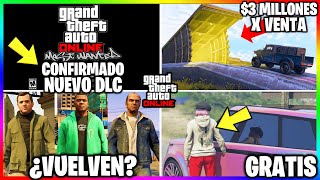 NUEVA ACTUALIZACION ROCKSTAR CONFIRMA NUEVO DLC MICHAEL VUELVE LOCURA del BUNKER  GTA Online [upl. by Greff42]