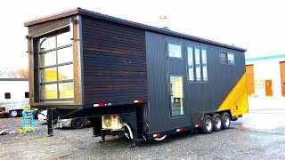 Beautiful Gooseneck Tiny House Has It All [upl. by Berkow34]