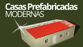 🏠 Casas prefabricadas modernas Montaje [upl. by Ahsinav]