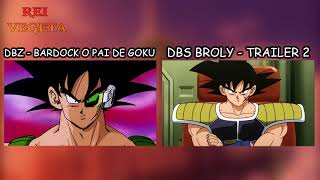 DBZ VS DBS BROLY  COMPARANDO ALGUMAS CENAS [upl. by Nowtna]