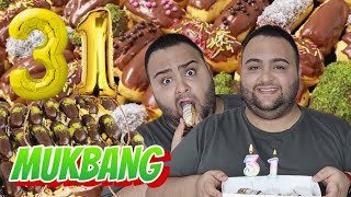 31 YAŞIMA KADAR BAŞIMA GELEN 31 İLGİNÇ ŞEY 1 KİLO EKLER MUKBANG [upl. by Niraa]