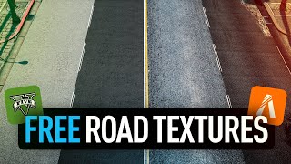 FREE Roads for FiveM  EU and LA road textures [upl. by Zasuwa]