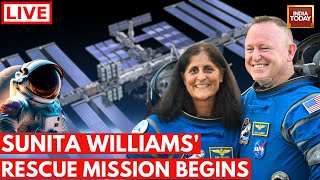 LIVE SpaceX Rescue Mission For Sunita Williams And Butch Wilmore  SpaceX Rescue Mission LIVE [upl. by Charlotta579]